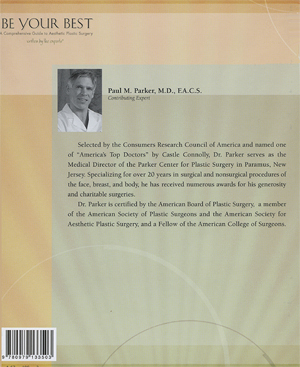 New Jersey Plastic Surgeon Expert Contributor in Cosmetic Surgery Book